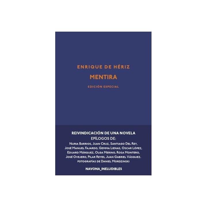 NAVONA INELUDIBLES. MENTIRA. EDICIÓN ESPECIAL
